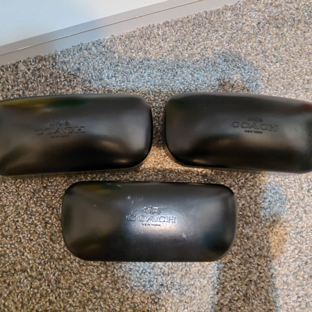 Coach Women's Sunglasses - Black and Purple - Picture 2 of 7